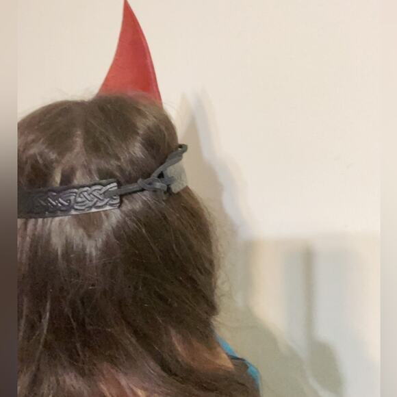 Scarlet Witch Leather handtooled Cosplay Headpiece main image 4